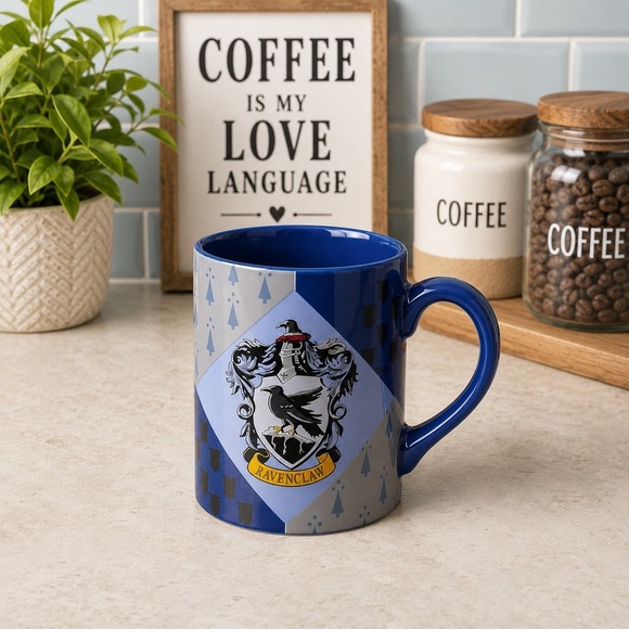 Silver Buffalo Other - Harry Potter Ravenclaw Crest Hogwarts Ceramic Coffee Tea Mug Cup 14 Oz.